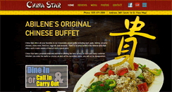 Desktop Screenshot of chinastarabilene.com